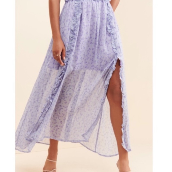 Anthropologie Elliatt Revolve Victorian Maxi Dress - Picture 2 of 10